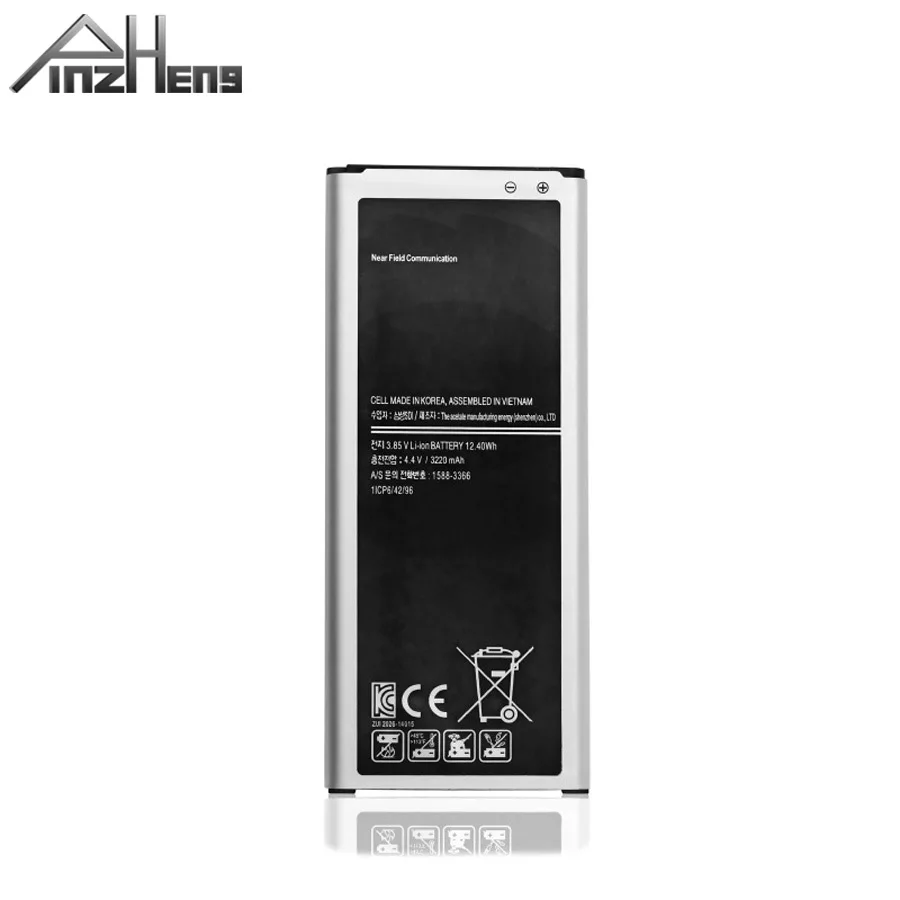 Аккумулятор PINZHENG для телефона Samsung Galaxy Note 4 N910A N910V N910P N910C N910T 3220 мА/ч встроенный NFC