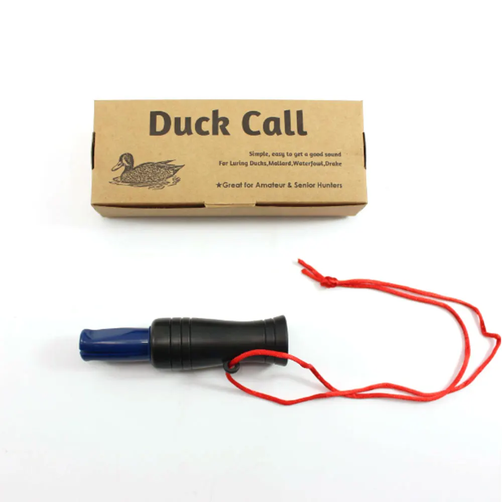 Outdoor Hunting Whistle PVC Duck Pheasant Mallard Wild Bird Goose Caller Voice Hunting Decoys Hunter Hunting Accessory Equipment