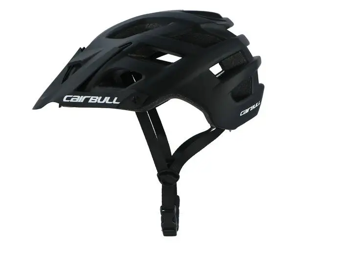 Cairbull велосипедный шлем TRAIL XC велосипедный шлем в форме MTB велосипедный шлем Casco Ciclismo дорожные горные шлемы Защитная крышка - Цвет: Черный