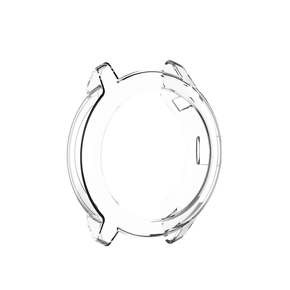 Transparent ТПУ прозрачный защитный чехол для часов для Garmin Vivoactive 3 музыка полная защита экрана чехол для Vivoactive 3 музыка - Цвет: Transparent