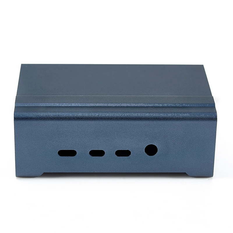 Новый Алюминиевый чехол для Raspberry Pi 4 черный/серый/синий корпус металлический RPI 4B