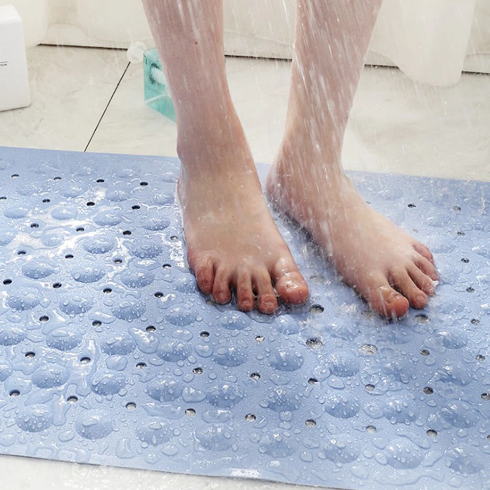 

Non Slip Bath Tub Mat Anti Slip Extra Long Large Shower Square Mat Pad Non Skid