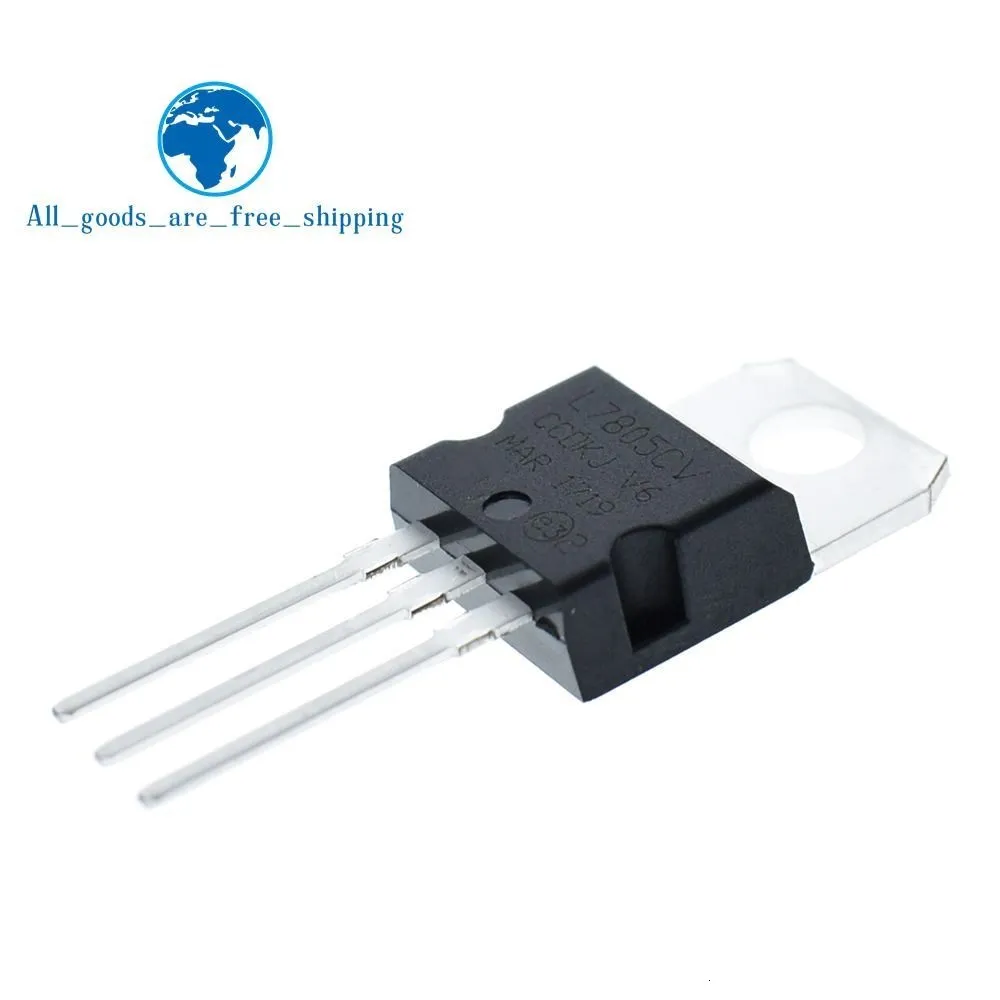 100 шт. LM7805 L7805 7805 Напряжение регулятором IC 5 V 1.5A TO-220