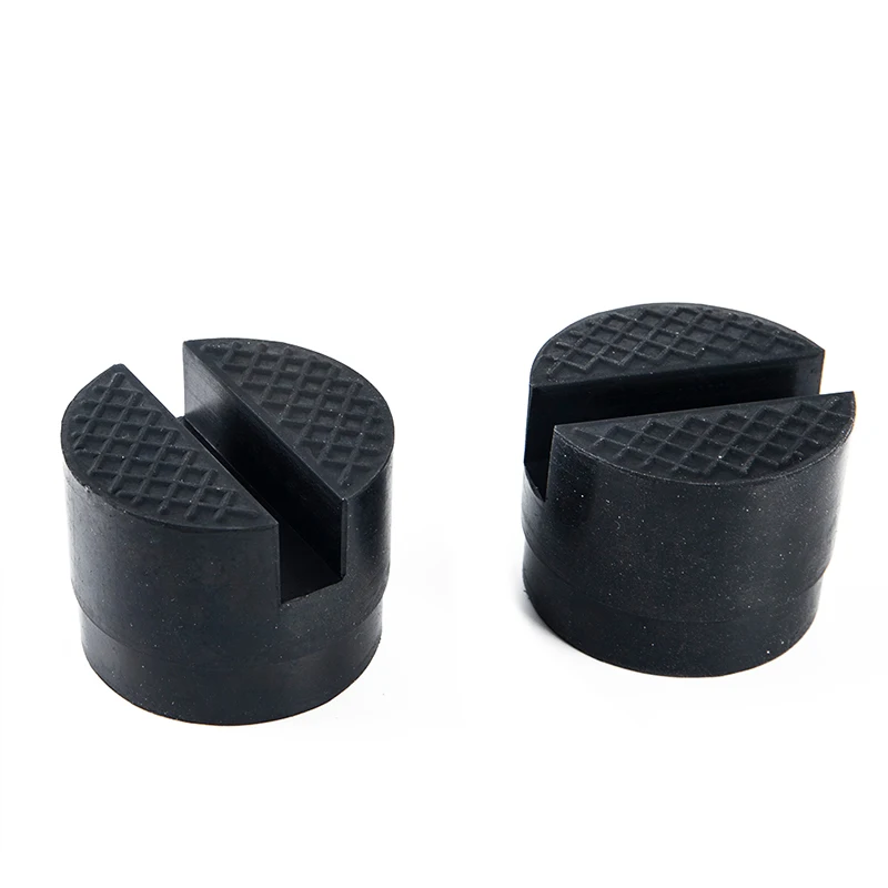 

1PC Vehicle Car Black Jack Rubber Pad Anti-slip Rail Adapter Support Block Heavy