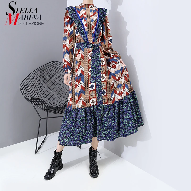 * Новинка 2019 корейский стиль Женское зимнее платье трапециевидной формы с