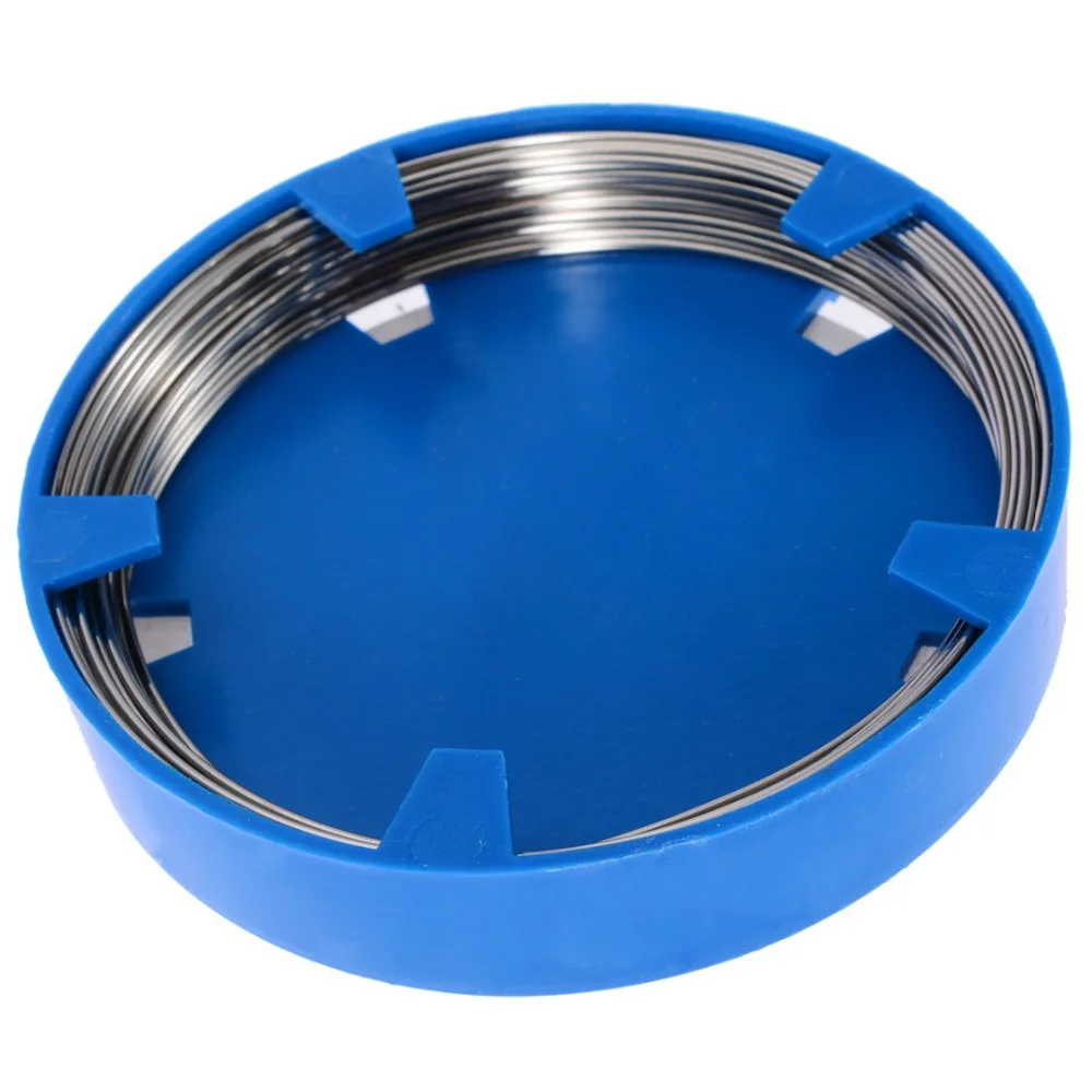 Стоматологическая арочная проволока из нержавеющей стали 0 5/0 6/0 7/0 8/0 9/1 мм для