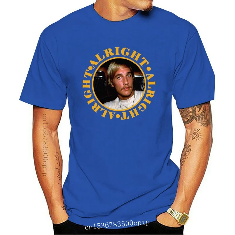 

Новинка, Мэтью макконаухи, хорошо, футболка, США, размер EM1