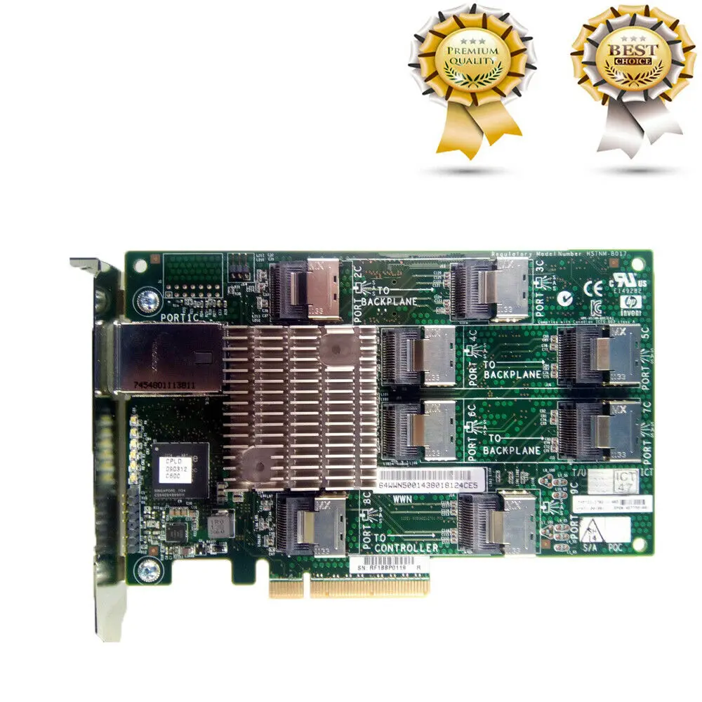

For 1PCS HP 24 Bay SAS Expander Card P/N 468405-002 / 487738-001