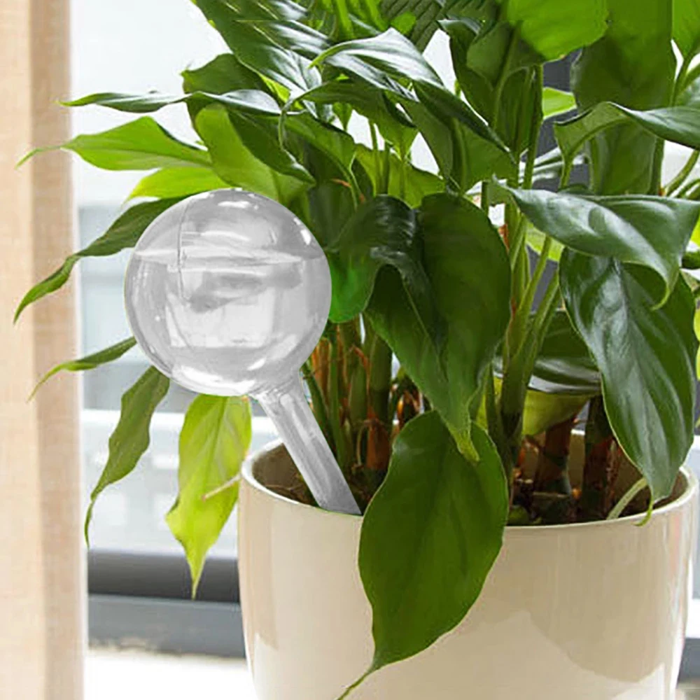 

6/12 Pcs/Set Automatic Watering Globes Slow Release Plants Flowers Waterer Self Watering Bulbs Plastic Ball Garden Water Device