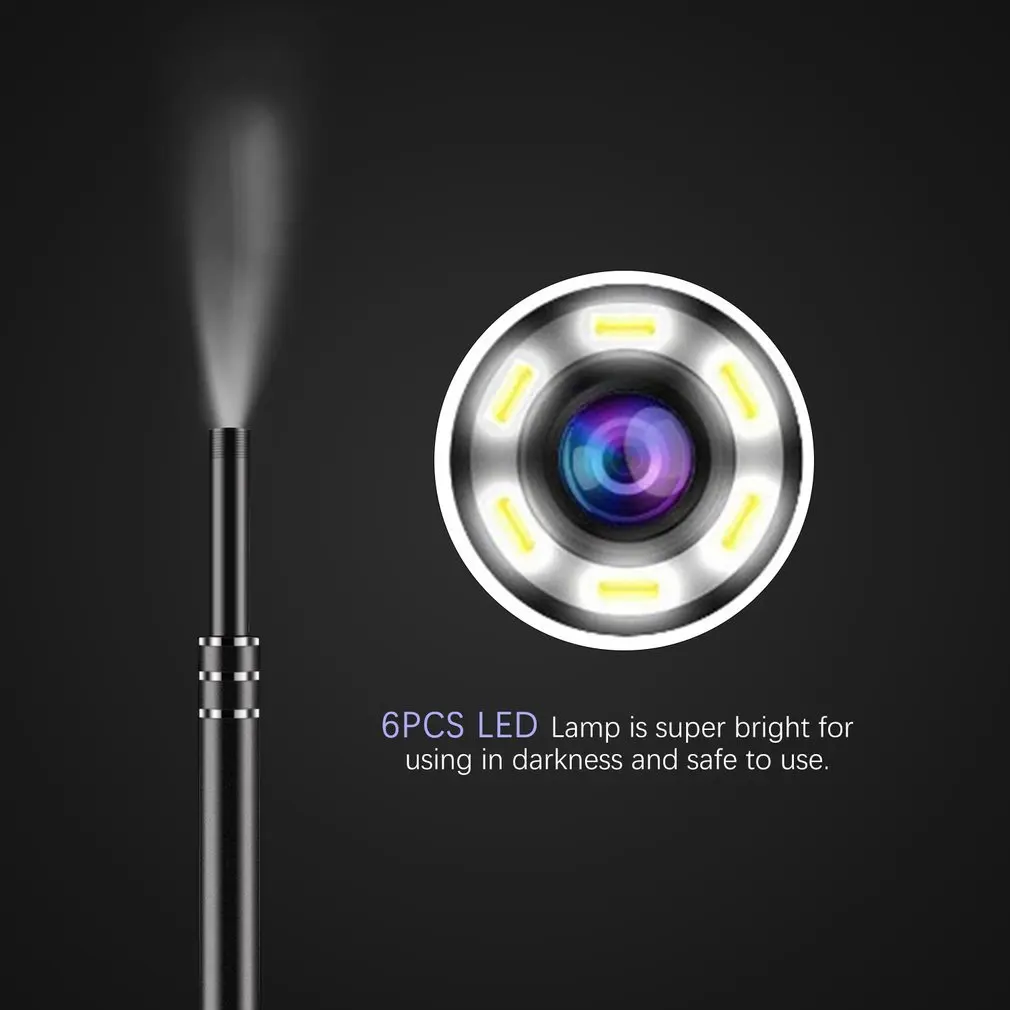 USB инструмент для чистки ушей визуальная ухочистка HD многофункциональная с мини