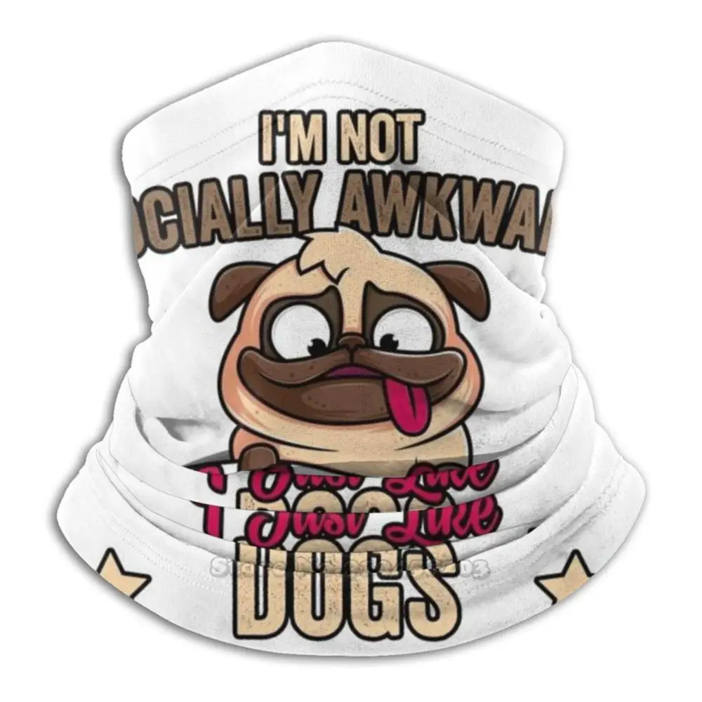 Я не немного неуклюж я так же как и бандана для собак шарф-маска шеи Теплый