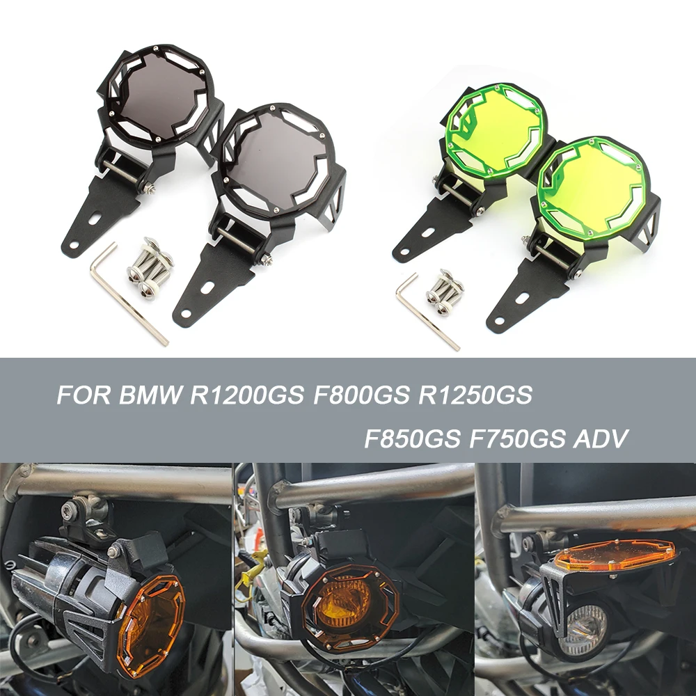 

New Motorcycle Flipable Fog Light Protector Guard Lamp Cover fit for BMW R1200GS F800GS R1250GS F850GS F750GS ADV