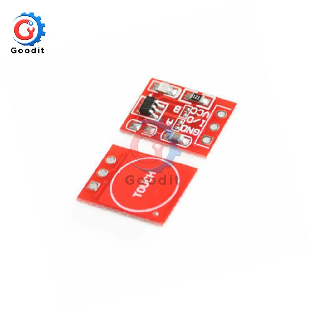 Сенсорный модуль переключателя TTP223 5 шт. сенсорная кнопка емкостные