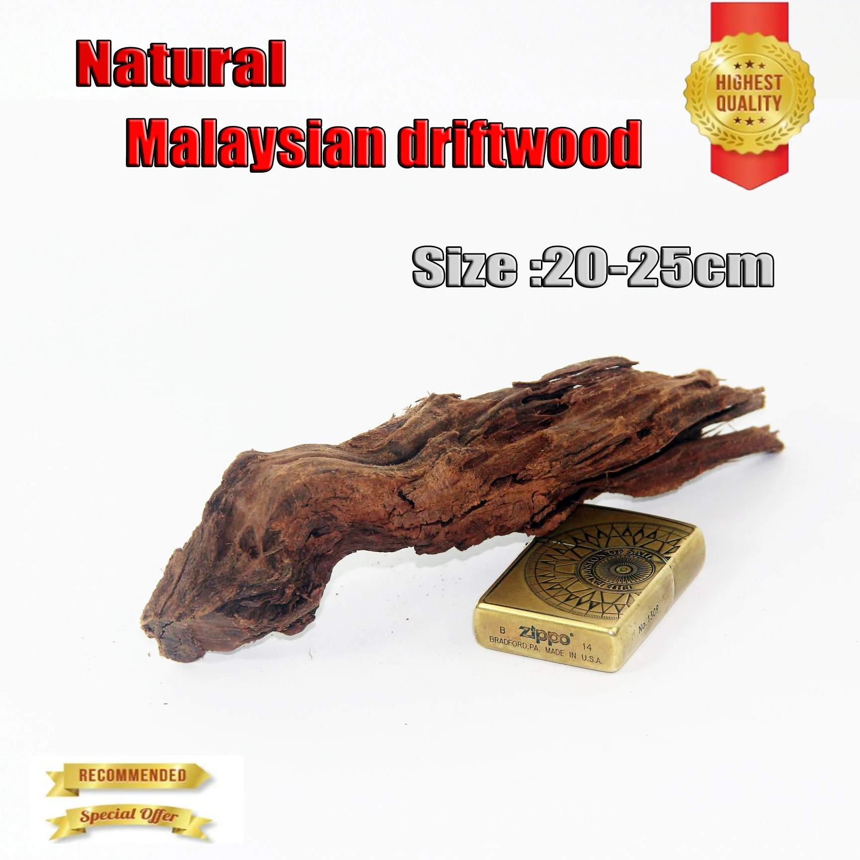 Горячая Распродажа 15 25 см натуральный аквариум дерево малайзийская древесина