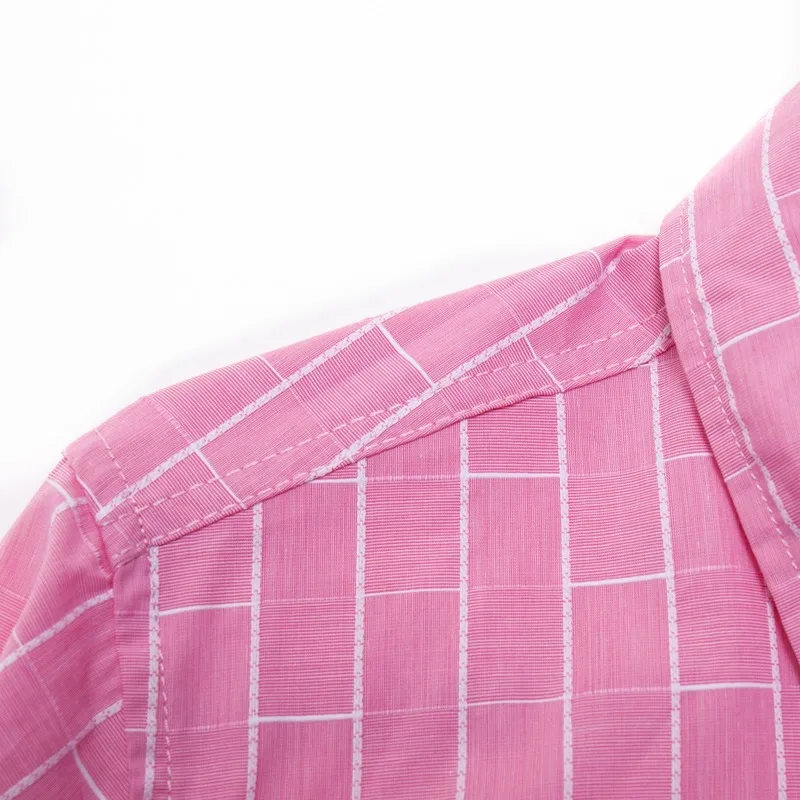 

Men's Dress Shirt Cotton Printed Shirt 2020 New Spring Summer Casual Men's Classic Printed Shirt Long Sleeve Striped Shirt