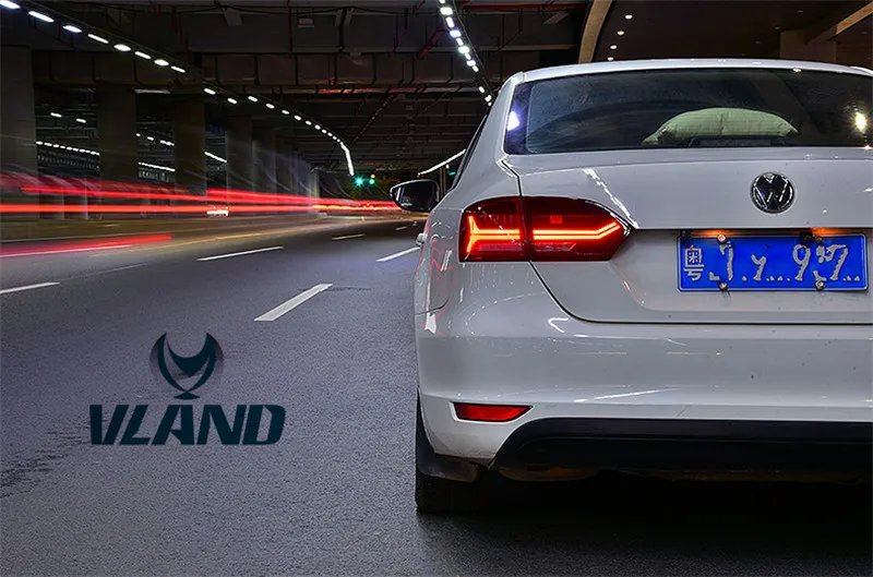 Vland Factory автомобильные аксессуары задний фонарь для Jetta задний светильник 2012- для Sagitar светодиодный задний светильник с DRL