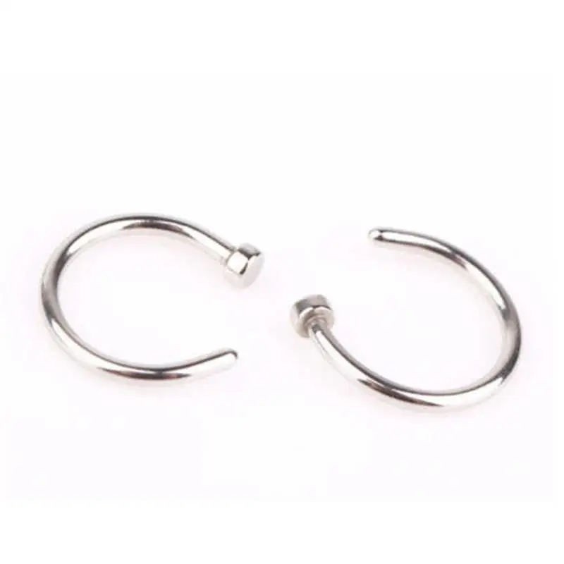 5 шт./компл. кольцо для носа из нержавеющей стали модный пирсинг | Украшения и