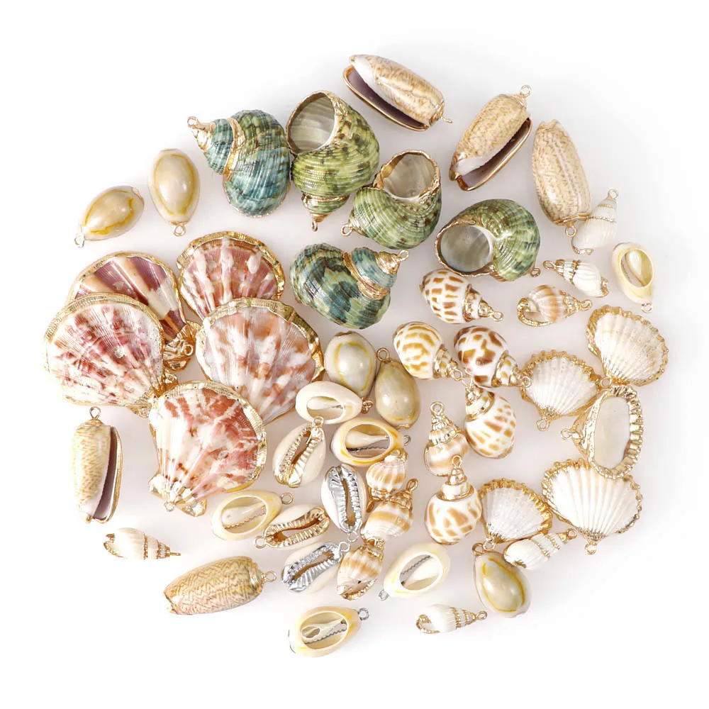 Подвеска ракушка из натуральной раковины шармы-раковины Ватанабе подвески