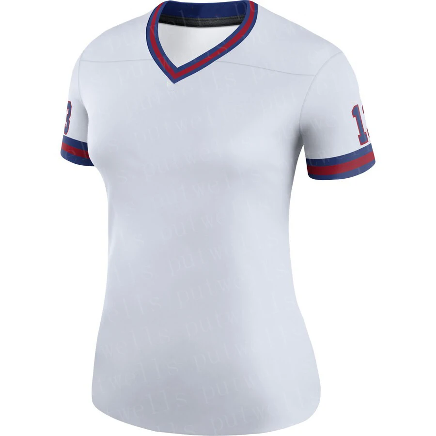 

Women Customized Stitch Jersey American Football New York Fans Jerseys BARKLEY JONES MANNING BARBER SLAYTON SHEPARD Color Jersey