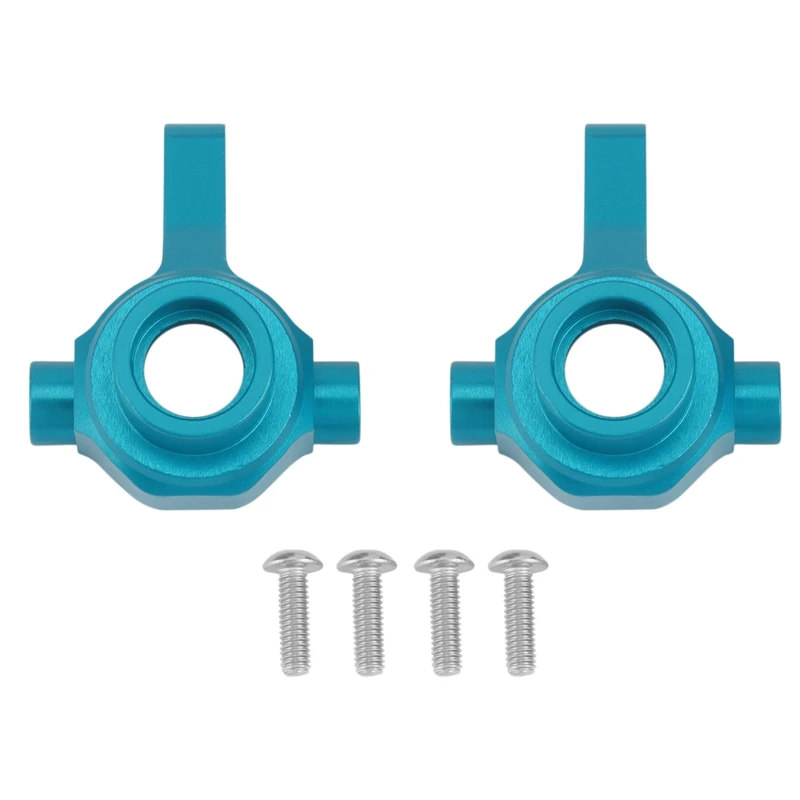 

2PCS Metal Front Steering Knuckle Steering Blocks Cup for Tamiya TT02B TT-02B 1/10 RC Car Upgrade Parts Accessories