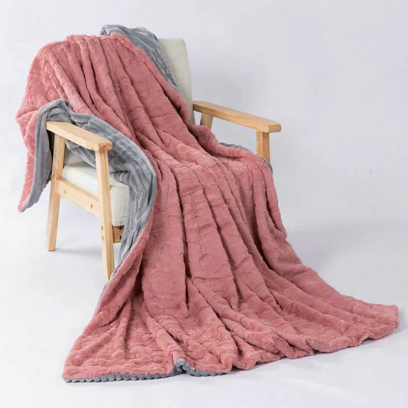 Осенне-зимнее одеяло фланелевое моющееся с кондиционированием воздуха для детей - Фото №1