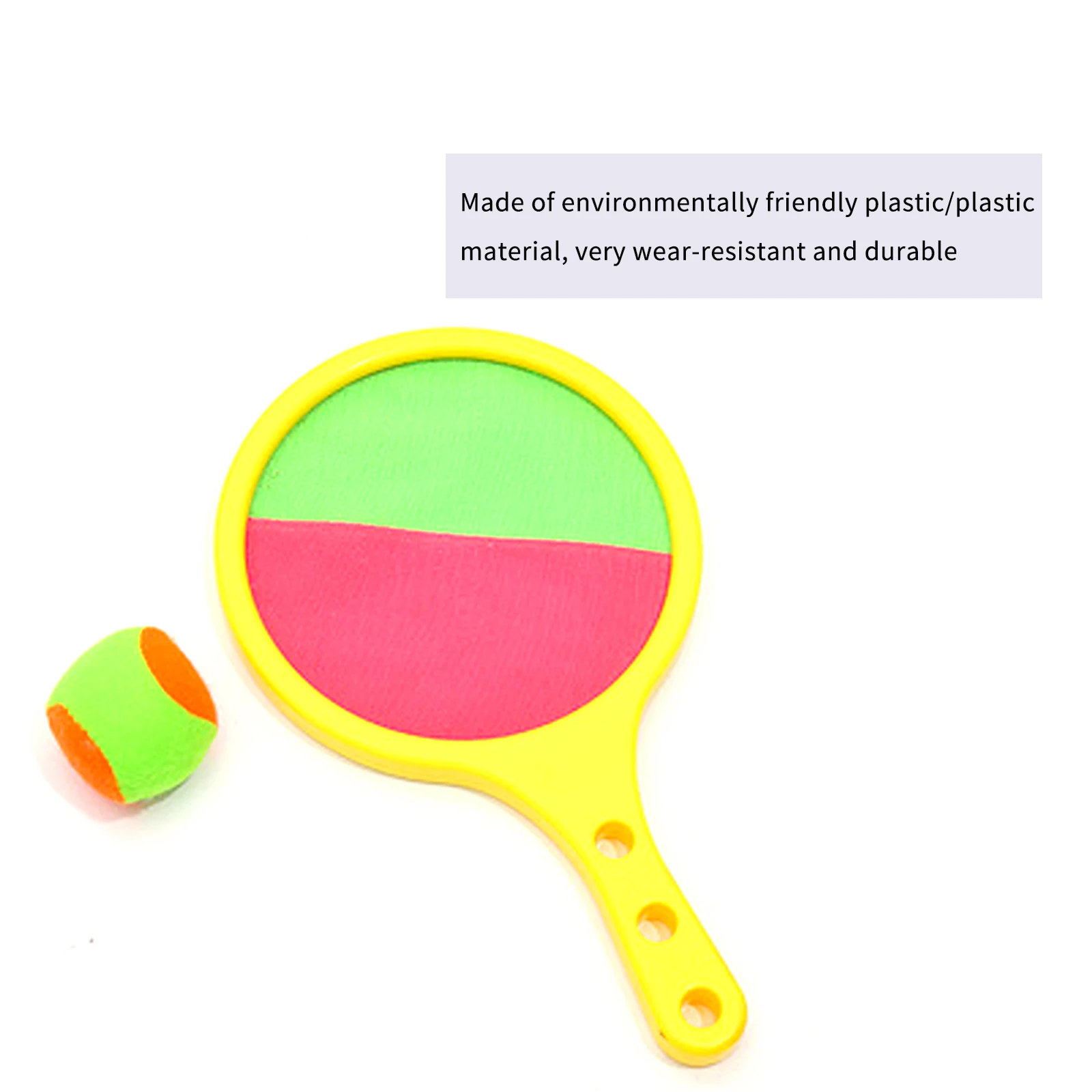 

Outdoor Parent-Child Fitness Toy Ball Sucker Sticky Ball Set Game Develop Smarter Toss And Catch Game Ball Set For Kids Games