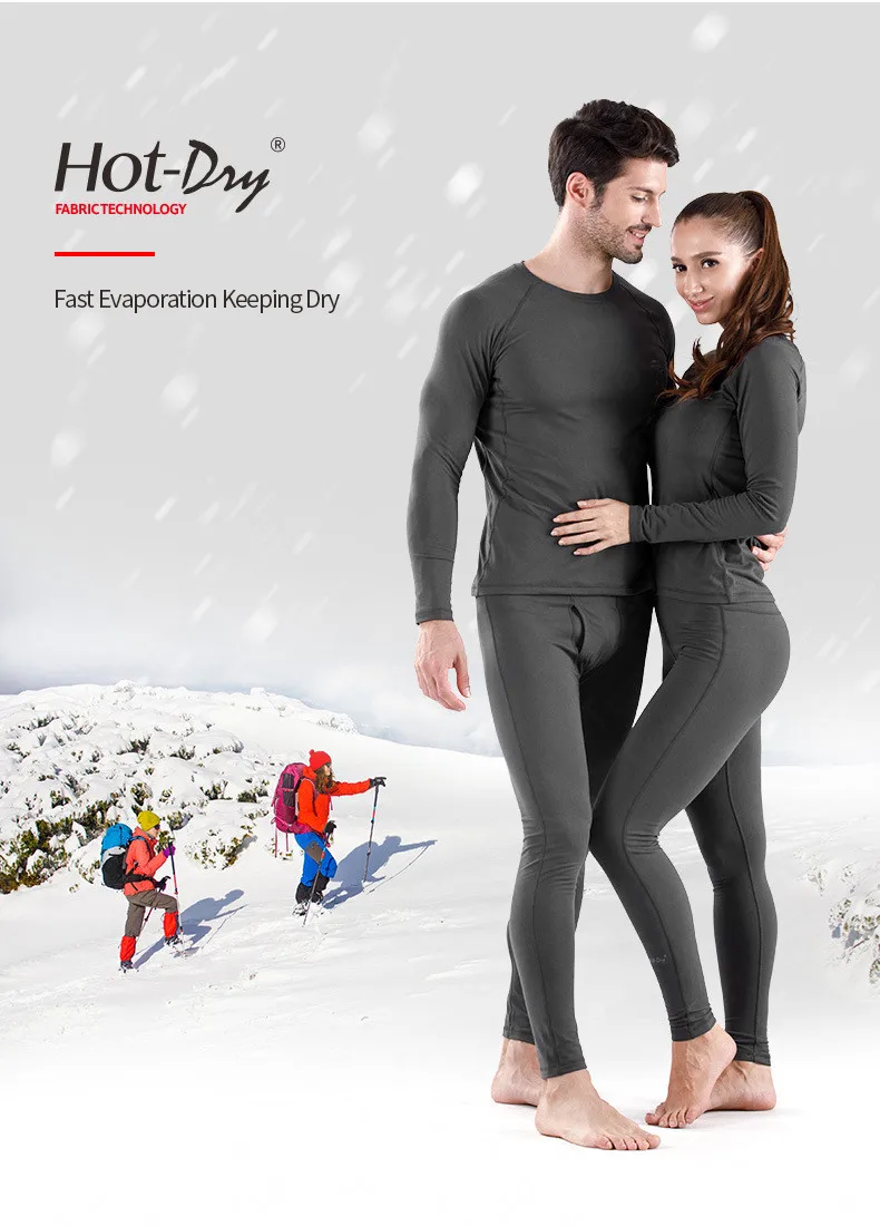 Naturehike Outdoors Functional Thermal Underwear Suit Quick Drying Autumn Pants Winter Sweat Releasing Sports Underwear
