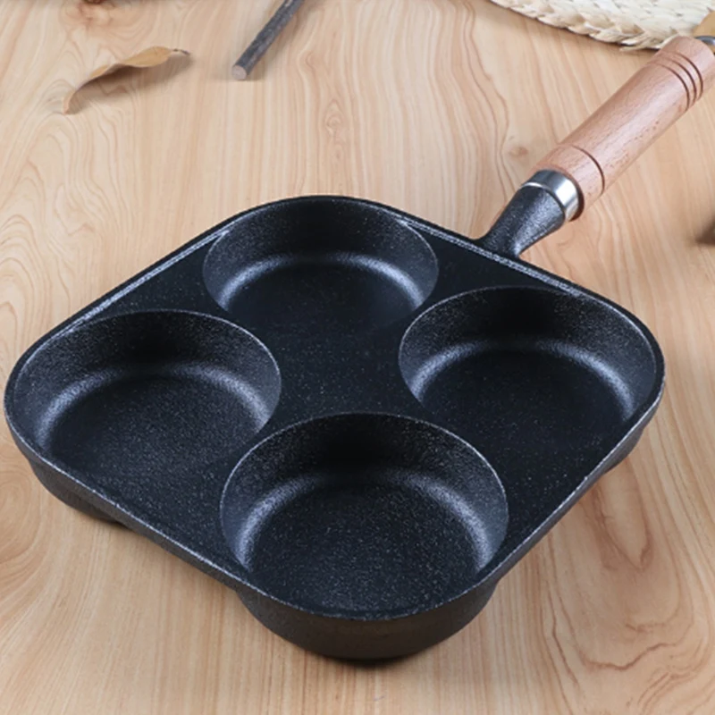Чугунное яйцо железная сковорода для бургеров антипригарная яиц | Автомобили и
