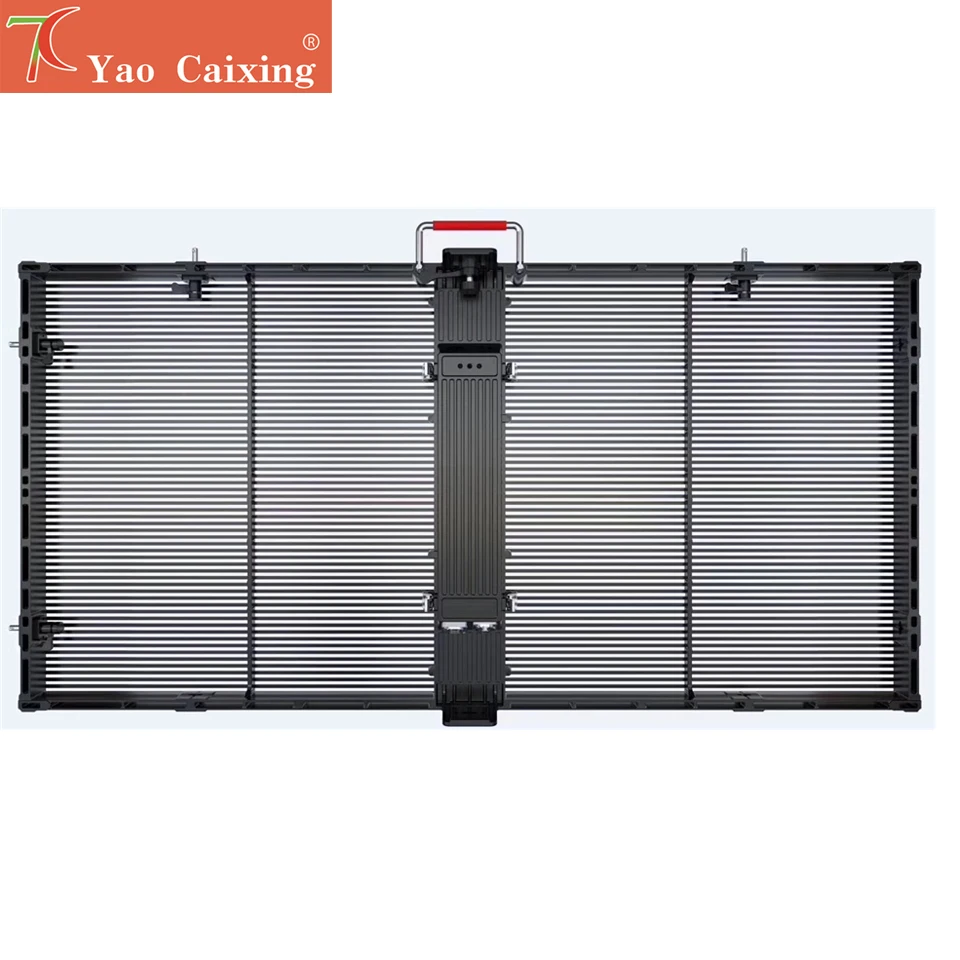 Персонализированный прозрачный P3.91 высокая яркость стеклянный видеоэкран