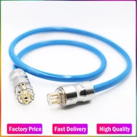 audiocrast p111 high power emc shield ac power cord silver plated schuko power cord cable hifi