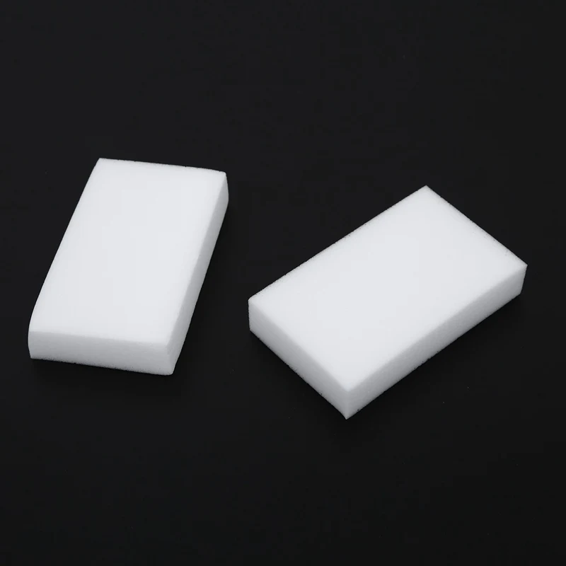 Меламиновая губка для мытья волшебная посуды в бело-розовые Кухня 10*6*2 см 100 шт |