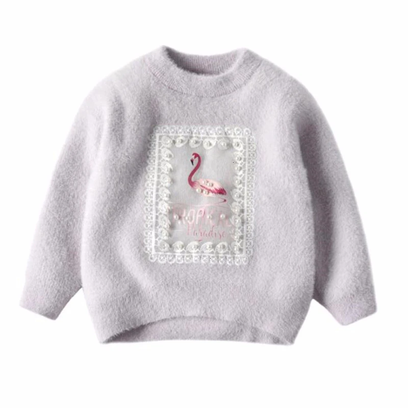 Зимний свитер для маленьких девочек Новинка 2019 г. пуловер с рисунком мальчиков