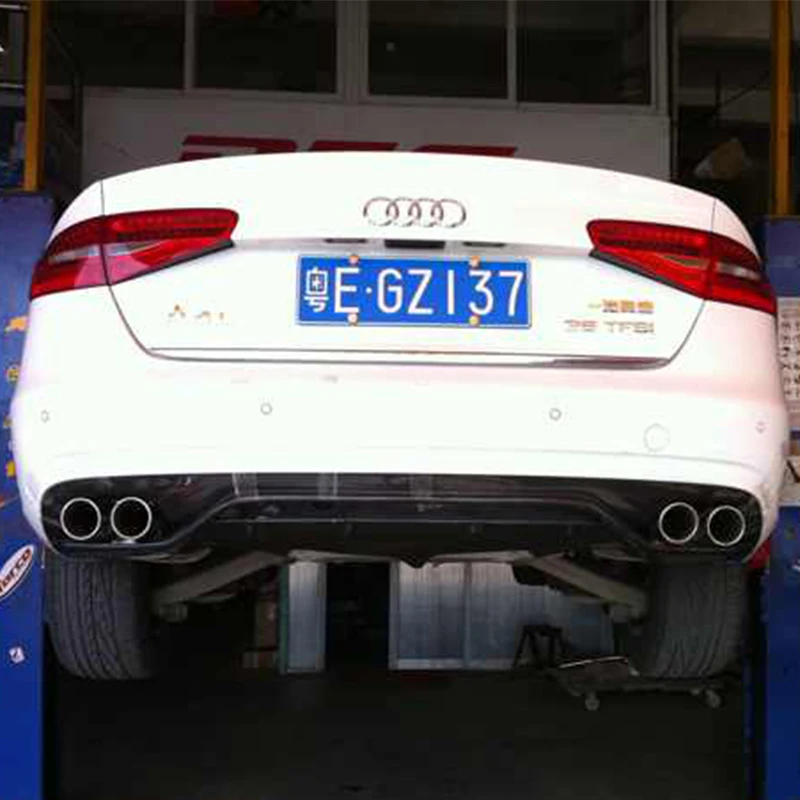 Для Audi A4 B8.5 стандартный бампер из углеродного волокна комплект задней части кузова бампер диффузор 2013- ABT Стиль