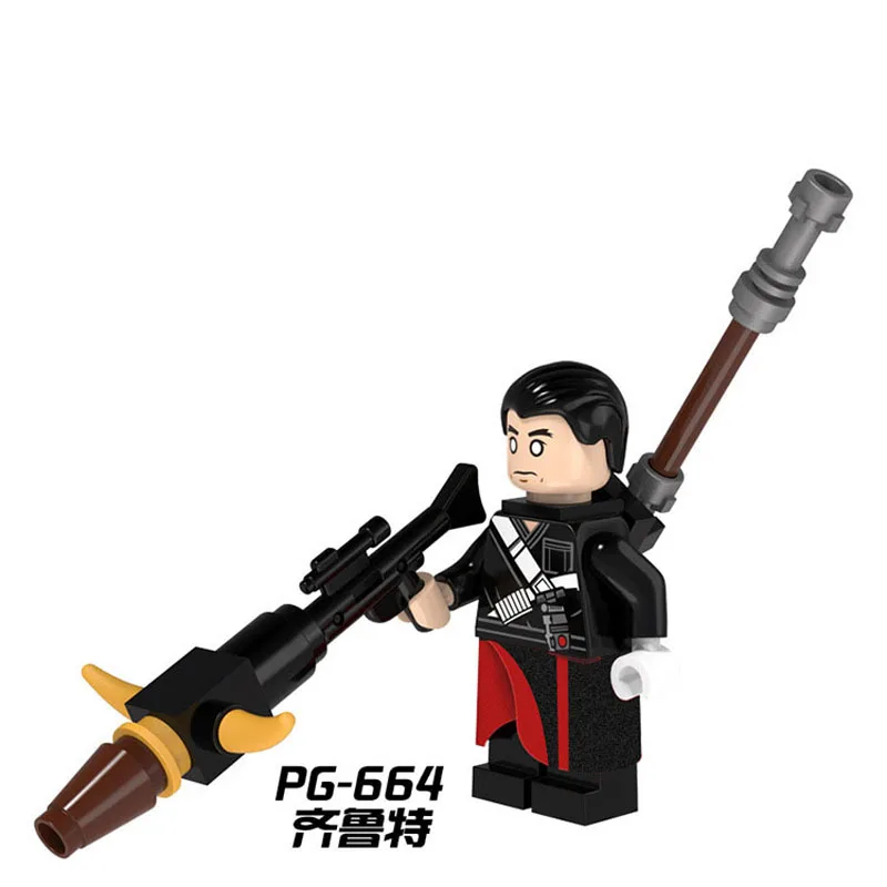 Строительные блоки космический Sith Lord Орсон кренник Han Solo Obi Wan Baez Princess Leia Rogue One