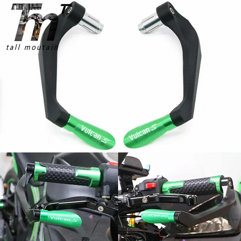 

Motorcycle CNC Universal 7/8"22mm Handlebar Grips Brake Clutch Levers Guard Protector For KAWASAKI VN 650 VULCAN S VN650 VULCANS