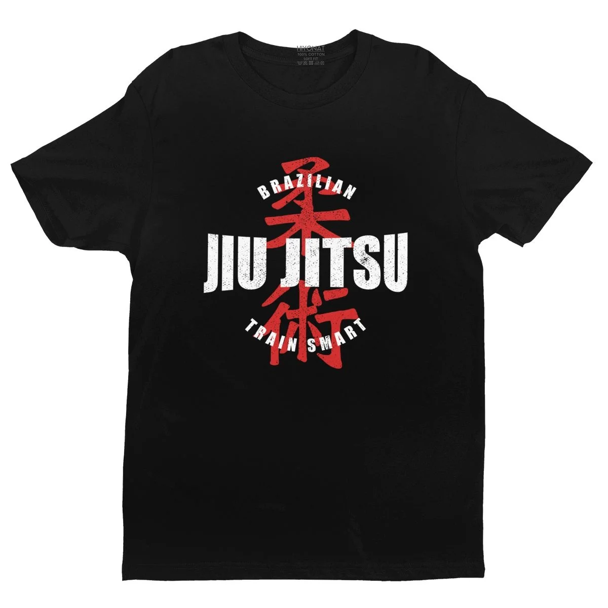

Vintage Jiu Jitsu T Shirt for Men Cotton Awesome T-shirt O-neck Short Sleeve Brazilian Jiu-Jitsu Tee Tops Fitted Apparel Gift