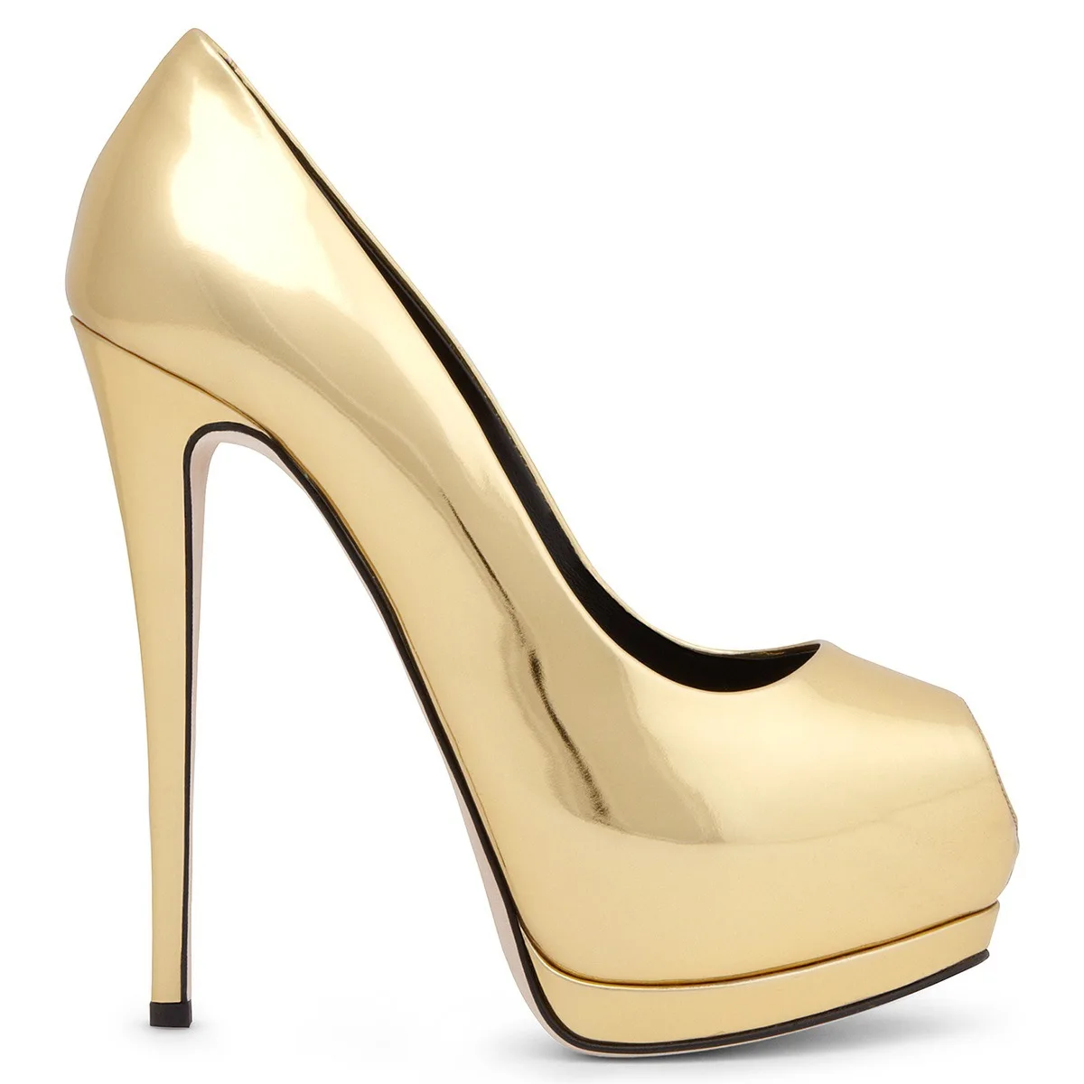 

2020 high heeled shoes female fish mouth single shoe waterproof platform elegant heel Handmade