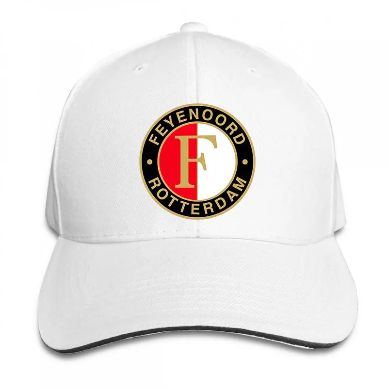 Feyenoord Rotterdam(1908) бейсболка с логотипом для мужчин и женщин, кепки для водителя грузовика, модная Регулируемая Кепка - Цвет: 2-White