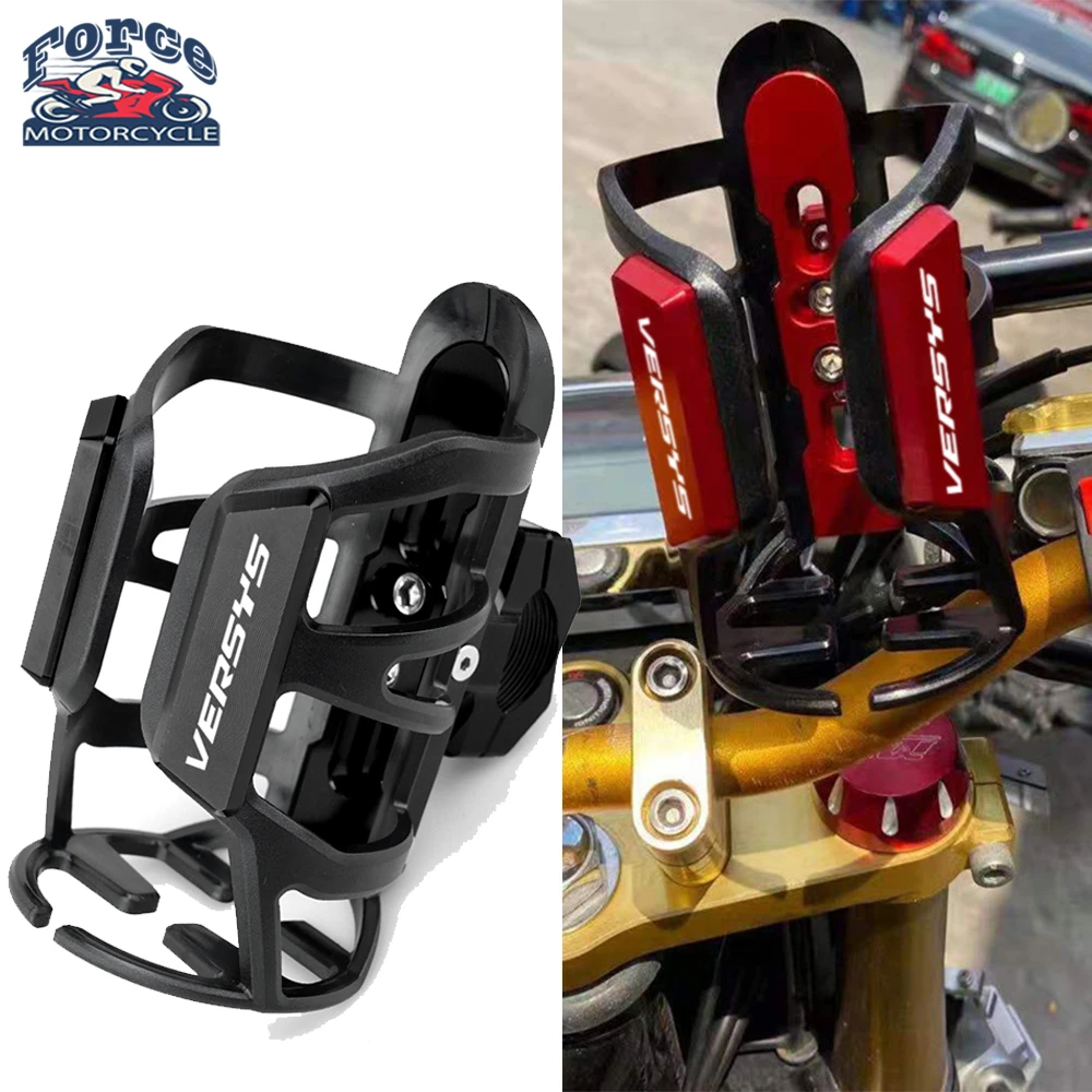 

For Kawasaki Versys 650 1000 X300 2008-2020 2019 2018 2017 2016 2015 2014 Motorcycle CNC Beverage Water Bottle Drink Cup Holder