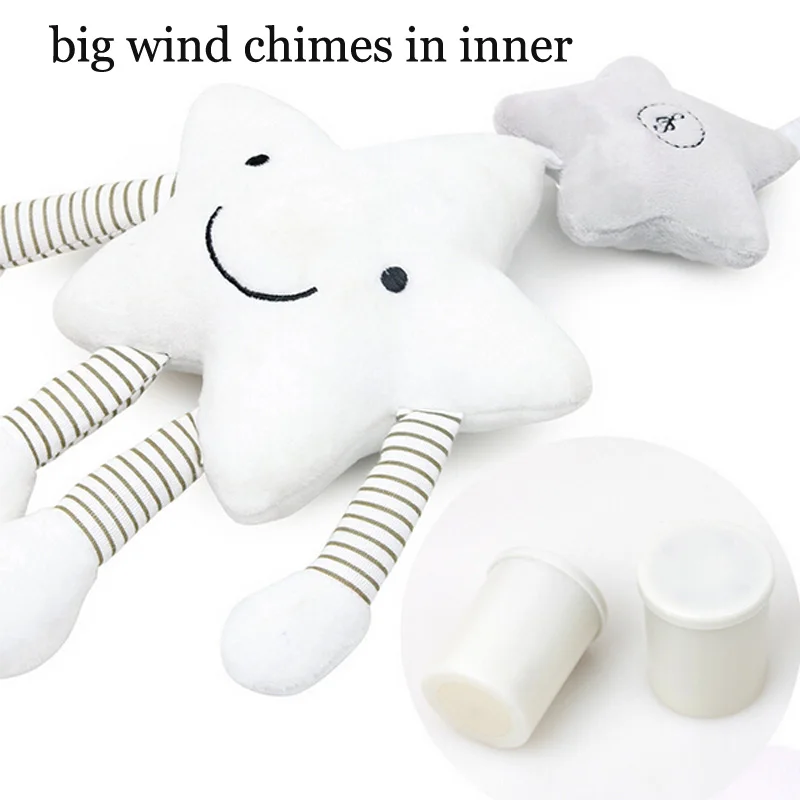 New Baby Toys For Stroller Music Star Crib Hanging Newborn Mobile Rattles On The Bed Educational Plush 0-12 Months | Игрушки и хобби
