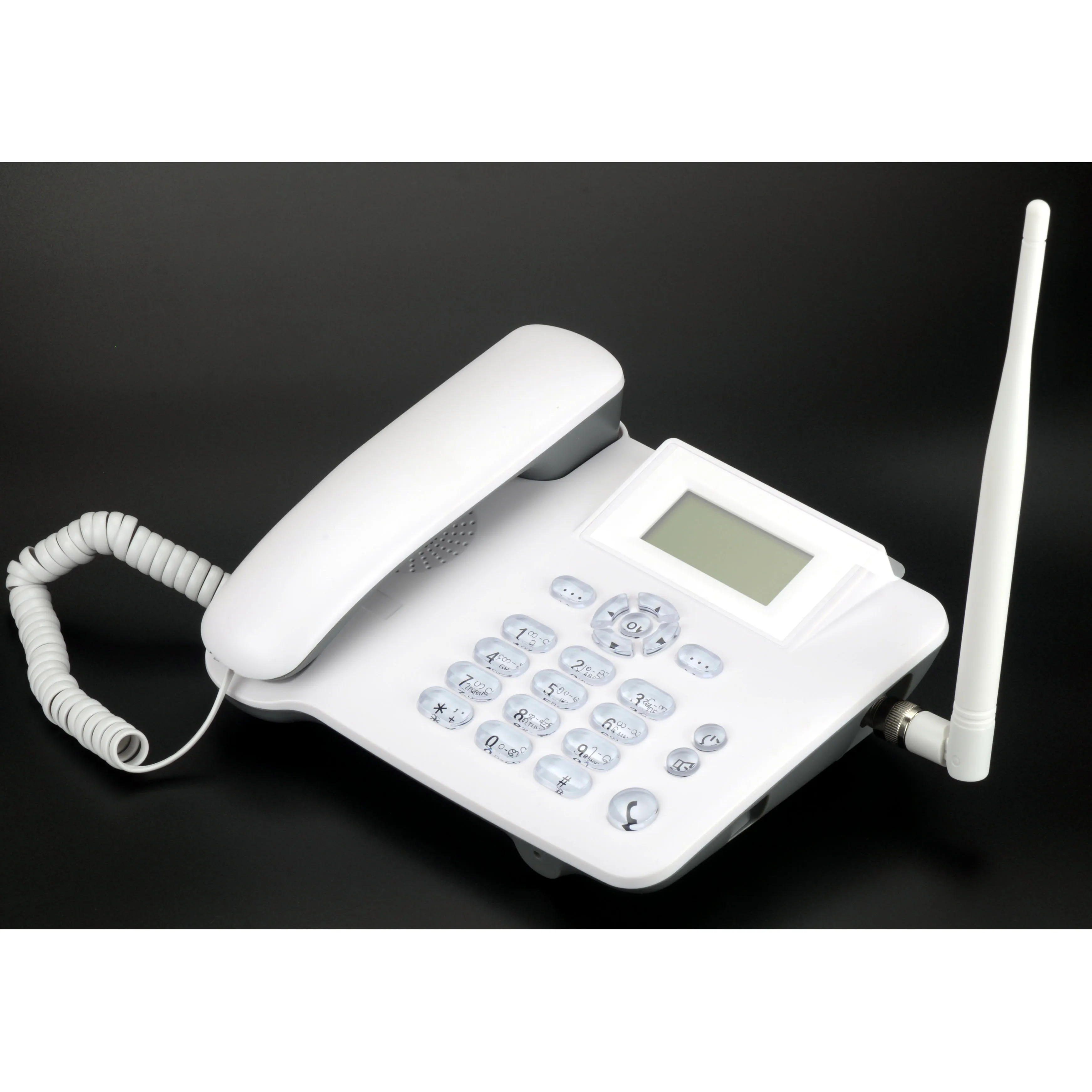 GSM 850/900/1800/1900 МГц фиксированный беспроводной телефон с поддержкой Английский