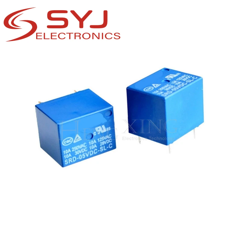 5 шт./лот SRD-06VDC-SL-C SRD-06VDC-SL SRD-06VDC реле контактов 6 В постоянного тока | Электронные