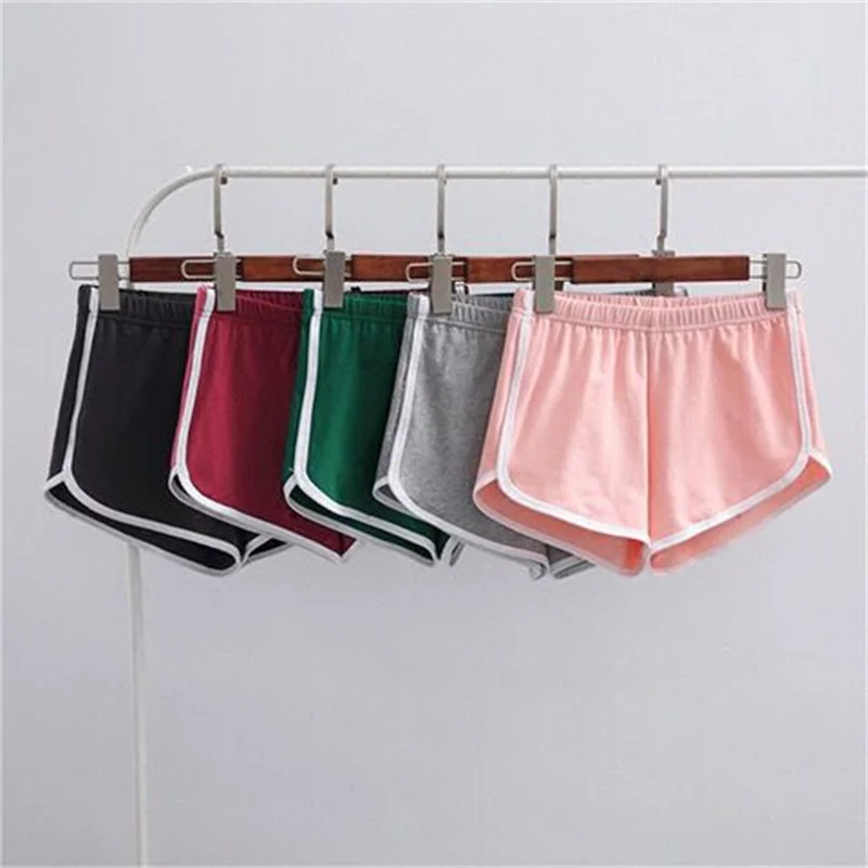 

Summer shorts 2021 female Korean students sports yoga loose high waist wide legs casual summer ladies black pants