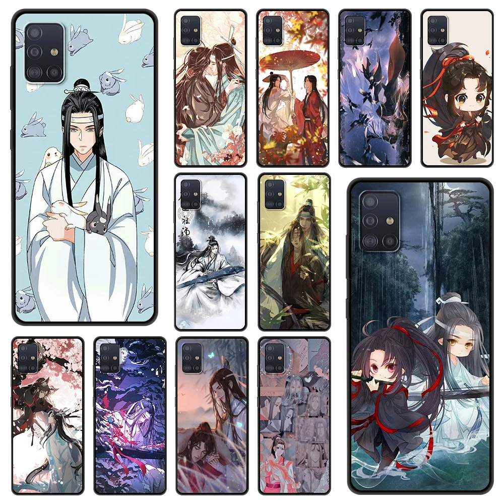 

Mo Dao Zu Shi MDZS Phone Case for Samsung Galaxy A12 A22 A32 A50 A70 A52 A40 A10 A20 A30 Cover Silicone Soft Luxury Shell Coque