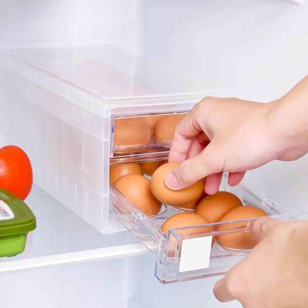 Стойка для хранения яиц с 24 ячейками Двухуровневая японская Противоударная