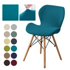 Флисовый Чехол для стула, 14 цветов, 1 шт.