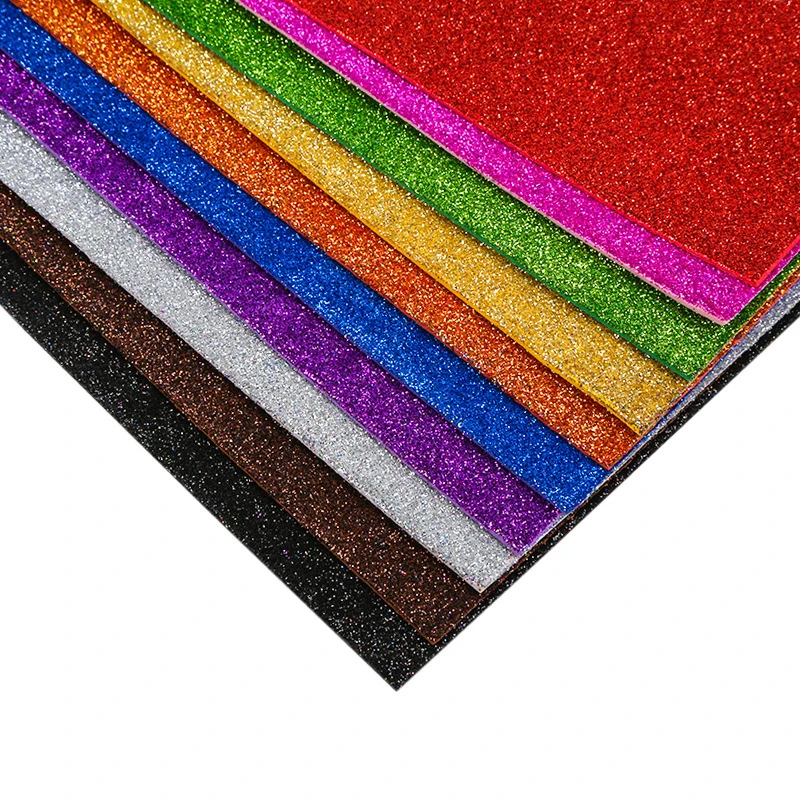 10 шт. губчатая бумага формата А4 блестящие золотые листы из пенопласта ручной