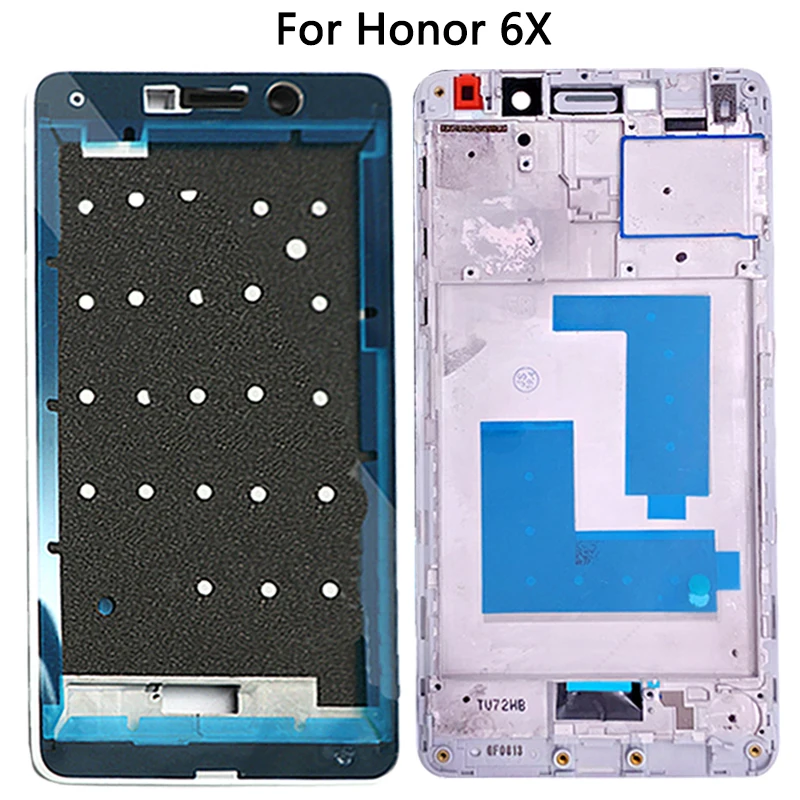 ЖК дисплей для Huawei Honor 6X GR5 2017 панель корпуса рамка корпус передняя средняя