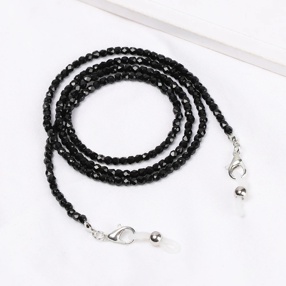 70 см украшенные стразами Симпатичные туфли цепочка для солнцезащитных очков