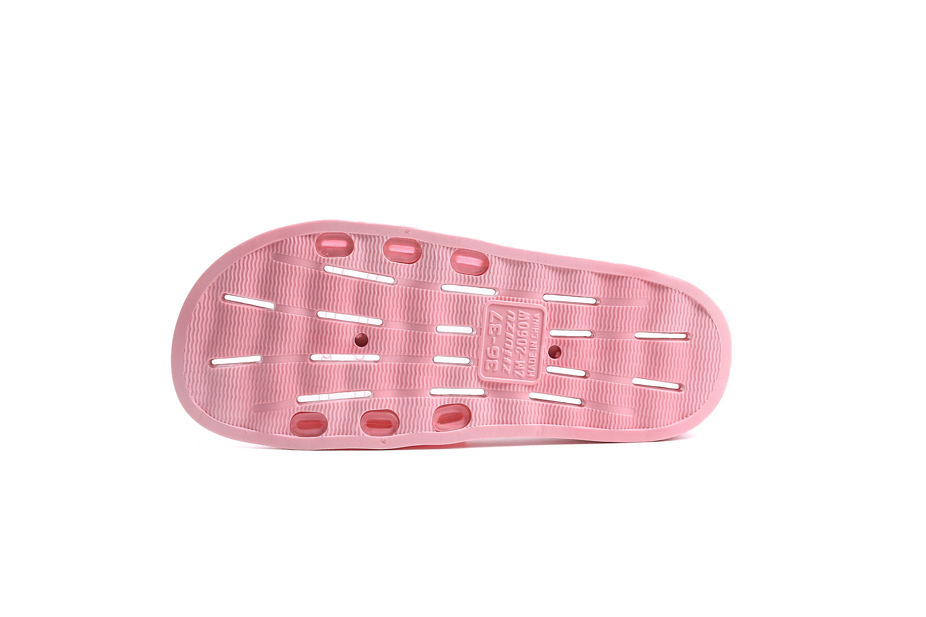 Шлепанцы женские ПВХ Нескользящие для ванной домашние тапочки плоская подошва